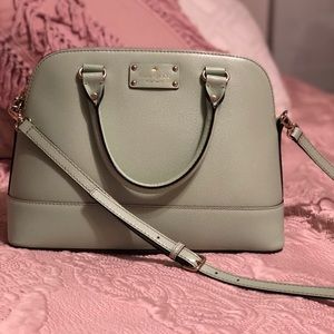 Kate Spade mint/blue purse